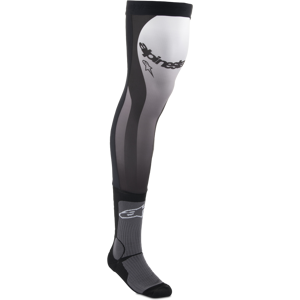 Crossstrümpfe Alpinestars Knieschützer Schwarz-Weiß L-XL