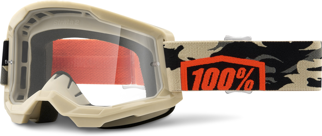 100% Crossbrille 100% Strata 2 Kombat Camo 100% Crossbrille 100% Strata 2 Kombat Camo