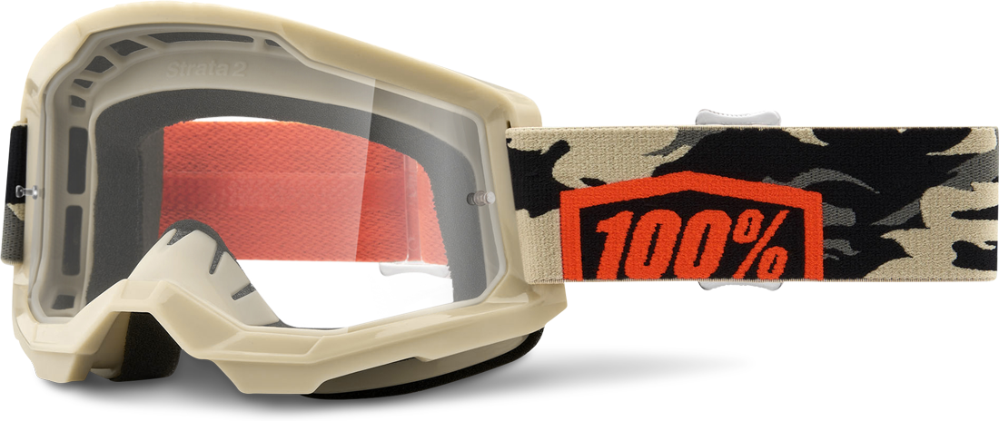 100% Crossbrille 100% Strata 2 Kombat Camo