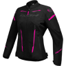 Motorradjacke Ixon STRIKER AIR Schwarz-Anthrazit-Fuchsia Damen