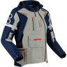 Motorradjacke Bering Austral GTX Navy-Grau-Rot