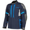 Motorradjacke Klim Latitude Dress Blau-Elektrisch Blau Limonade