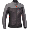 Motorradjacke Ixon Orion Anthrazit-Grau-Rot Damen