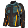 Motorradjacke Klim Badlands Petrol-Strike-Orange