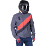 Motorradjacke Dainese Kayes Ebenholz-Pompeian Rot