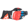 Motorradhandschuhe Alpinestars Honda GP Pro R3 Schwarz-Hellrot-Blau