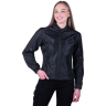 Motorradjacke Course Vento Mesh Schwarz Damen