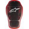 Rückenprotektor Alpinestars Nucleon KR-1 Celli Transparent-Rot