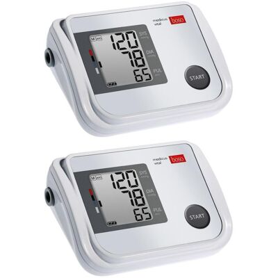Boso medicus vital Oberarm Blutdruckmessgerät 2x 2x1 St Boso medicus vital Oberarm Blutdruckmessgerät 2x 2x1 St