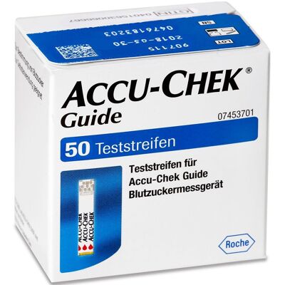 Roche Accu-Chek Guide Teststreifen - 50 Stück Roche Accu-Chek Guide Teststreifen - 50 Stück