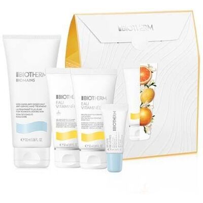 Biotherm Set mit Körperlotion, Duschgel, Handcreme, Lipbalm - Beautypaket Biotherm Set mit Körperlotion, Duschgel, Handcreme, Lipbalm - Beautypaket