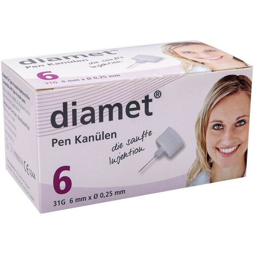 Diamet mySafety Sicherheits-Pen Kan.31 G 0,25x6 mm 100 St Kanüle