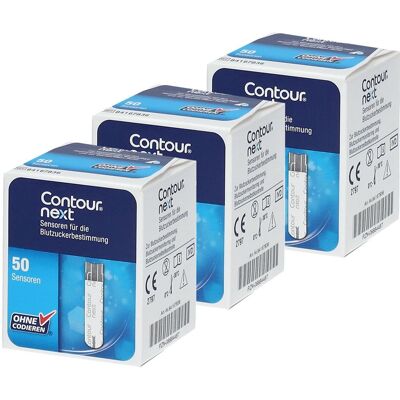 Contour Next Sensoren Teststreifen 3er-Pack 3x50 St Contour Next Sensoren Teststreifen 3er-Pack 3x50 St