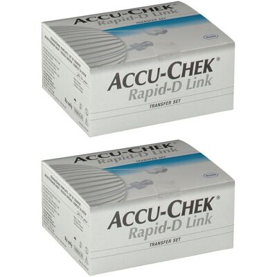 Accu-Chek Rapid-D Link Transfer Set 50 2x 2x10 St Katheter Accu-Chek Rapid-D Link Transfer Set 50 2x 2x10 St Katheter