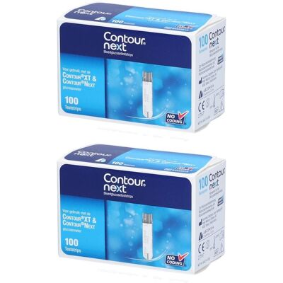 Contour Next Sensoren Teststreifen 2x 2x100 St Contour Next Sensoren Teststreifen 2x 2x100 St