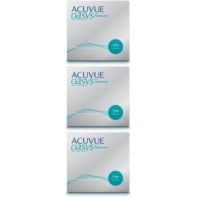 Acuvue Oasys With Hydraluxe 8.5 90P RX x3 3x90 St Acuvue Oasys With Hydraluxe 8.5 90P RX x3 3x90 St
