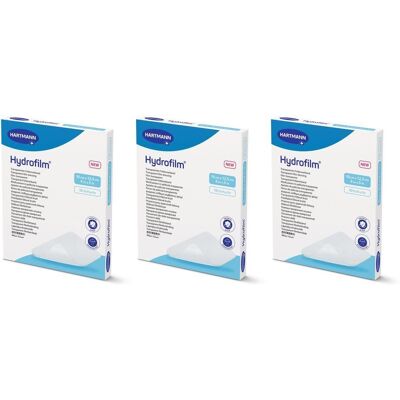 Hartmann Hydrofilm transparenter Folienverband 10x12,5 cm x3 3x10 St Verband Hartmann Hydrofilm transparenter Folienverband 10x12,5 cm x3 3x10 St Verband