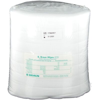 B.braun wipes Vliesrolle ECO 120 Tücher St B.braun wipes Vliesrolle ECO 120 Tücher St