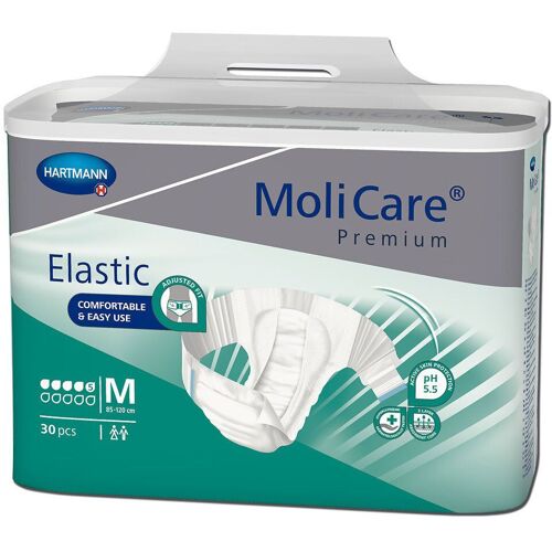 Molicare Premium Elastic Slip 5 Tropfen Gr.M 3x30 St Einweghosen