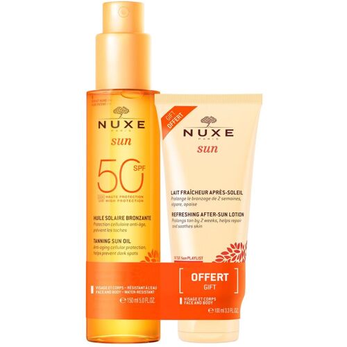 Nuxe Sun Set Sonnenöl LSF 50 gratis After-Sun 1 St Kombipackung