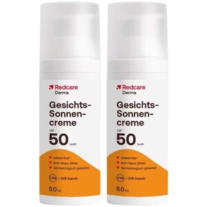 Redcare von Shop Apotheke Redcare Gesichts-Sonnencreme LSF 50 x2 2x50 ml Creme Redcare von Shop Apotheke Redcare Gesichts-Sonnencreme LSF 50 x2 2x50 ml Creme