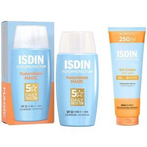 Isdin Fusion Water Magic Sonnencreme Gesicht LSF 50 + Fotoprotector Gel Cream 50+250 ml Isdin Fusion Water Magic Sonnencreme Gesicht LSF 50 + Fotoprotector Gel Cream 50+250 ml