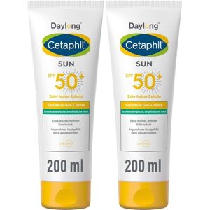 Cetaphil Sun Daylong SPF 50+ sensitive Gel 2x 2x200 ml Cetaphil Sun Daylong SPF 50+ sensitive Gel 2x 2x200 ml