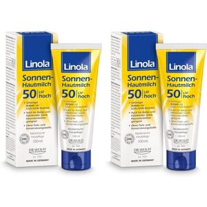 Linola Sonnen Hautmilch 50 x2 2x100 ml Milch Linola Sonnen Hautmilch 50 x2 2x100 ml Milch