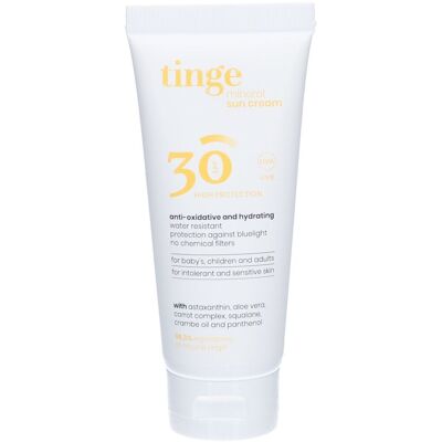 Tinge minerale sun cream Spf30 100 ml Sonnenschutzcreme Tinge minerale sun cream Spf30 100 ml Sonnenschutzcreme