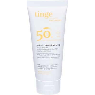 Tinge minerale sun cream Spf50+ 100 ml Sonnenschutzcreme Tinge minerale sun cream Spf50+ 100 ml Sonnenschutzcreme