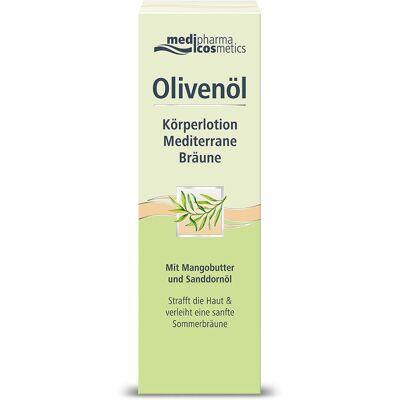 Medipharma Körperlotion - Olivenöl - Mediterrane Bräune Medipharma Körperlotion - Olivenöl - Mediterrane Bräune