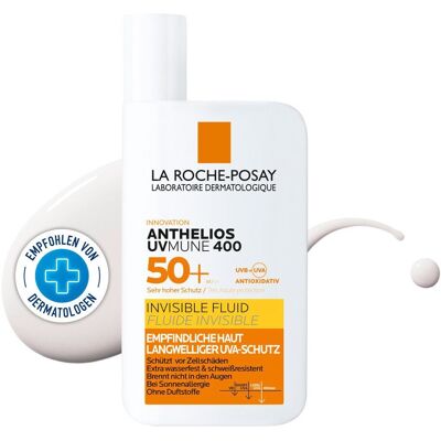 La Roche-Posay 2x La Roche Posay Anthelios Invisible Fluid LSF 50+ 2x50 ml Flüssigkeit La Roche-Posay 2x La Roche Posay Anthelios Invisible Fluid LSF 50+ 2x50 ml Flüssigkeit