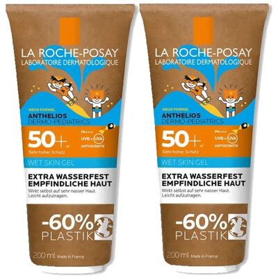La Roche-Posay 2x Roche-Posay Anthelios Dermo-Pediat.Wet Skin Gel 2x200 ml La Roche-Posay 2x Roche-Posay Anthelios Dermo-Pediat.Wet Skin Gel 2x200 ml