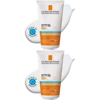 La Roche-Posay Roche-Posay Anthelios Körp.+Gesicht UVMune LSF 50+ 2x 2x150 ml Milch La Roche-Posay Roche-Posay Anthelios Körp.+Gesicht UVMune LSF 50+ 2x 2x150 ml Milch