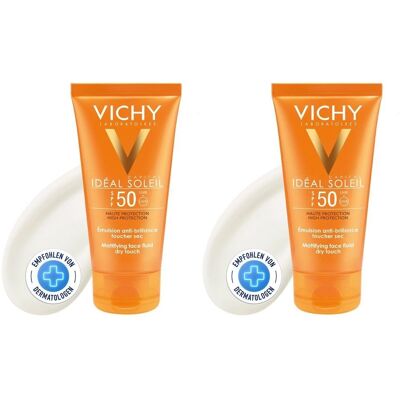Vichy CAP SOL Fluid LSF 50 x2 2x50 ml Gel Vichy CAP SOL Fluid LSF 50 x2 2x50 ml Gel