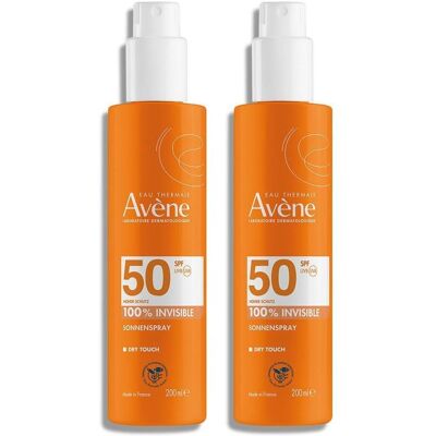 Avene Sonnenspray SPF 50 2x 2x200 ml Spray Avene Sonnenspray SPF 50 2x 2x200 ml Spray