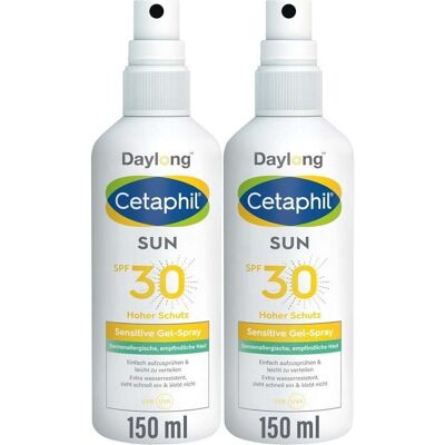 Cetaphil Sun Daylong SPF 30 sensitive Gel-Spray 2x 2x150 ml Spray Cetaphil Sun Daylong SPF 30 sensitive Gel-Spray 2x 2x150 ml Spray