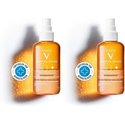 Vichy Ideal Soleil Sonnenspray braun LSF 30 2x 2x200 ml Spray Vichy Ideal Soleil Sonnenspray braun LSF 30 2x 2x200 ml Spray