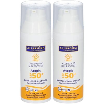 Allergika SUN Protect Atopic Creme LSF 50+ 2x 2x50 ml Allergika SUN Protect Atopic Creme LSF 50+ 2x 2x50 ml