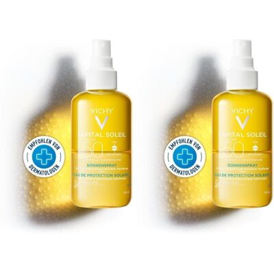 Vichy Capital Soleil Sonnenspray+Hyaluron LSF 50 2x 2x200 ml Spray Vichy Capital Soleil Sonnenspray+Hyaluron LSF 50 2x 2x200 ml Spray