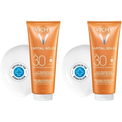 Vichy Capital Soleil Sonnen-Fluid LSF 30 2x 2x50 ml Milch Vichy Capital Soleil Sonnen-Fluid LSF 30 2x 2x50 ml Milch