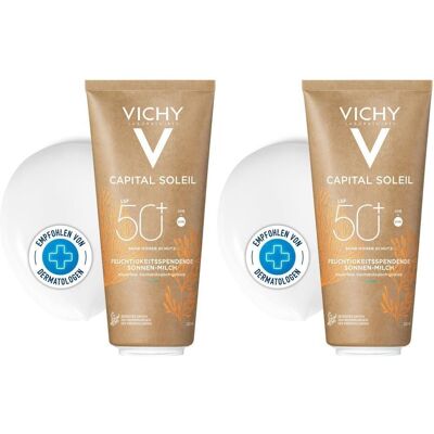 Vichy Capital Soleil feuchtigk.Sp.So.Milch LSF 50+ 2x 2x200 ml Creme Vichy Capital Soleil feuchtigk.Sp.So.Milch LSF 50+ 2x 2x200 ml Creme