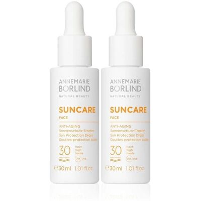 ANNEMARIE BÖRLIND Börlind Suncare Face Sun Protection Drops LSF 30 2x 2x30 ml Flüssigkeit ANNEMARIE BÖRLIND Börlind Suncare Face Sun Protection Drops LSF 30 2x 2x30 ml Flüssigkeit