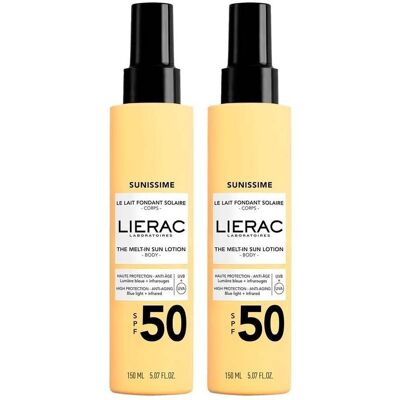 Lierac Sunissime Milch LSF 50 2x 2x150 ml Creme Lierac Sunissime Milch LSF 50 2x 2x150 ml Creme