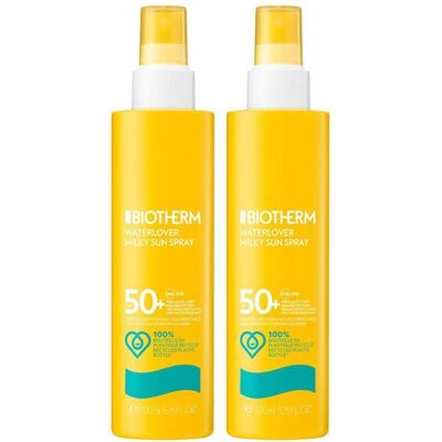 Biotherm Waterlover Sonnenspray LSF 50 2x 2x200 ml Spray Biotherm Waterlover Sonnenspray LSF 50 2x 2x200 ml Spray