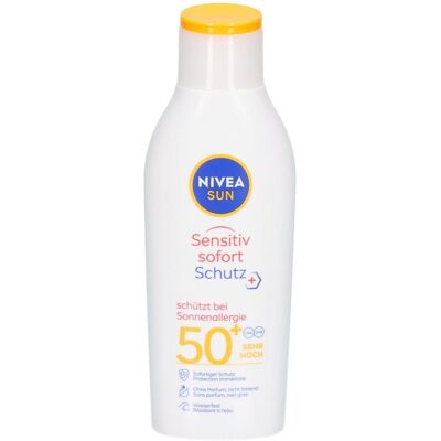 Nivea Sun Sensitiv Sofort Schutz Lotion Sonnenalergie LSF 50+ 200ml x4 4x200 ml Nivea Sun Sensitiv Sofort Schutz Lotion Sonnenalergie LSF 50+ 200ml x4 4x200 ml