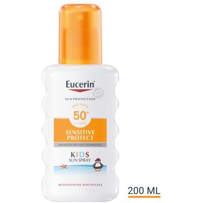 Eucerin Kinder Sonnen Spray SPF 50+ (200 ml) Eucerin Kinder Sonnen Spray SPF 50+ (200 ml)