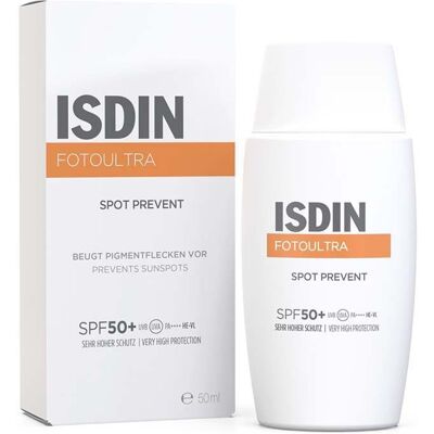 Isdin Gesichtscreme PhotoUltra Spot Prevent 50 ml - Sonnenschutz Isdin Gesichtscreme PhotoUltra Spot Prevent 50 ml - Sonnenschutz