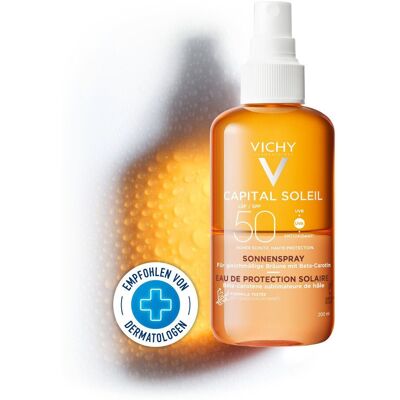 Vichy Capital Soleil Sonnen Spray braun SPF 50 (200 ml) Vichy Capital Soleil Sonnen Spray braun SPF 50 (200 ml)