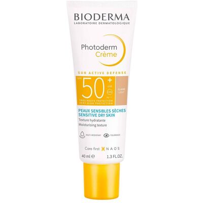 Bioderma Photoderm Max Tönende Creme Sehr Hoher Schutz SPF 50+ (40ml) Goldene Farbe Bioderma Photoderm Max Tönende Creme Sehr Hoher Schutz SPF 50+ (40ml) Goldene Farbe